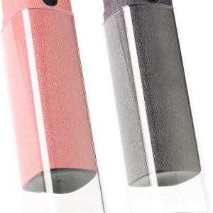 CUIUD Touchscreen Screen Cleaner Kit 2 Pcs, Phone, Tablet and Car Screen Cleaner, Two in One Spray and Microfiber Cloth(Grey&Pink)