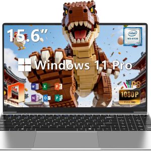2026 Slim Business Laptop with Office 365 & Windows 11 Pro, 2-Year Warranty