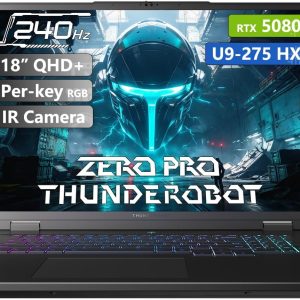 Thunderobot Zero 18 Pro Core Ultra 9 275HX 5080 32GB + 2TB Gaming Laptop